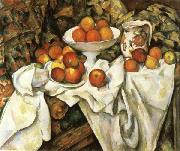 Paul Cezanne Nature morte de pommes dt d'oranes Spain oil painting reproduction